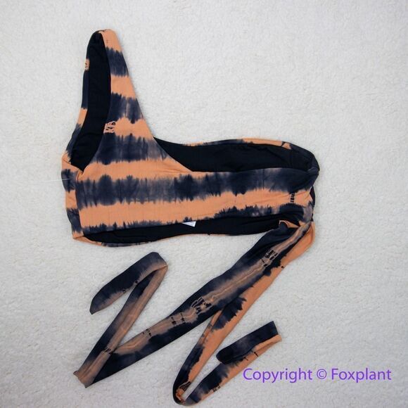 NEW Free People Martha Rey Harper tie dye bikini top, size M - Picture 5 of 9